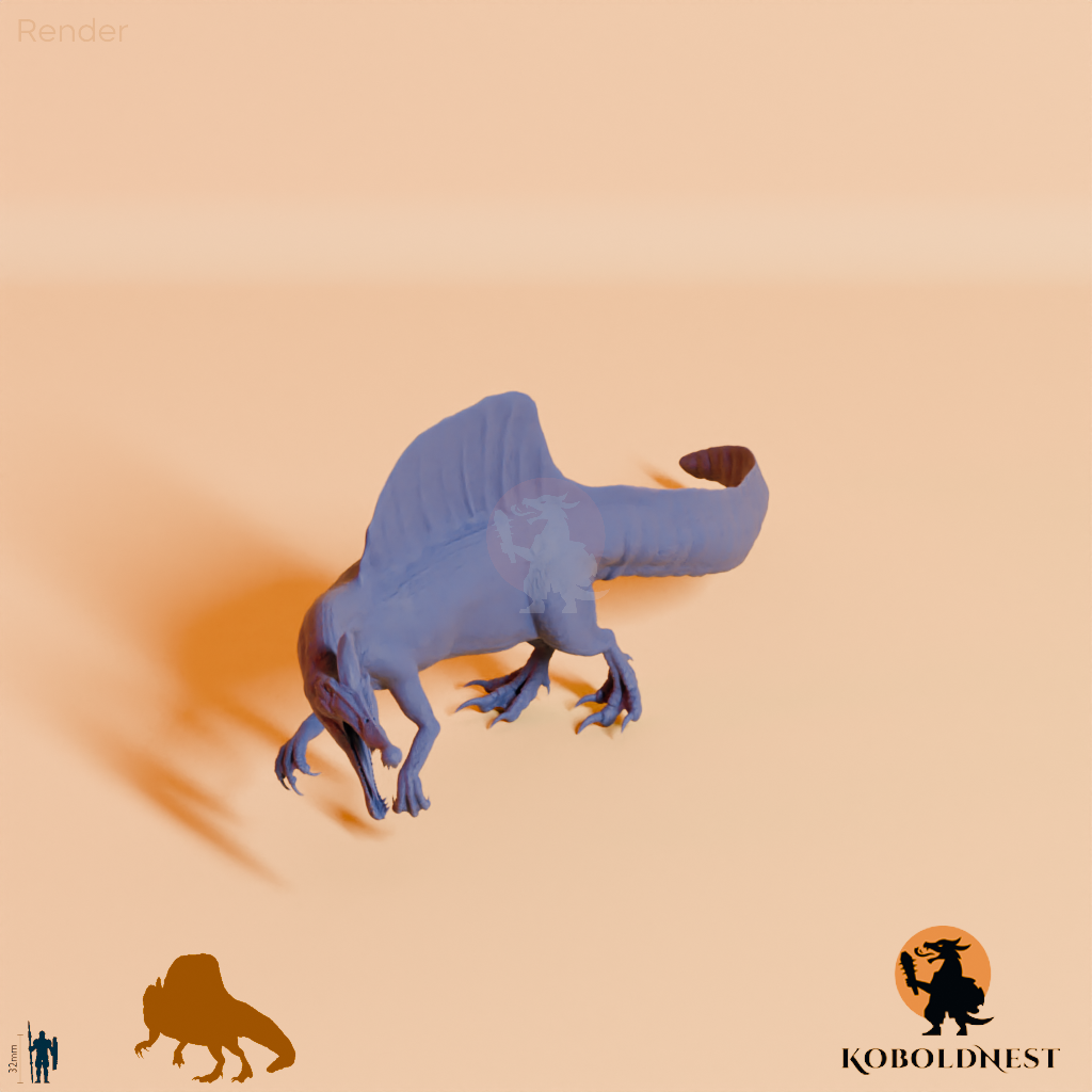Spinosaurus mirabilis 01 - JJP