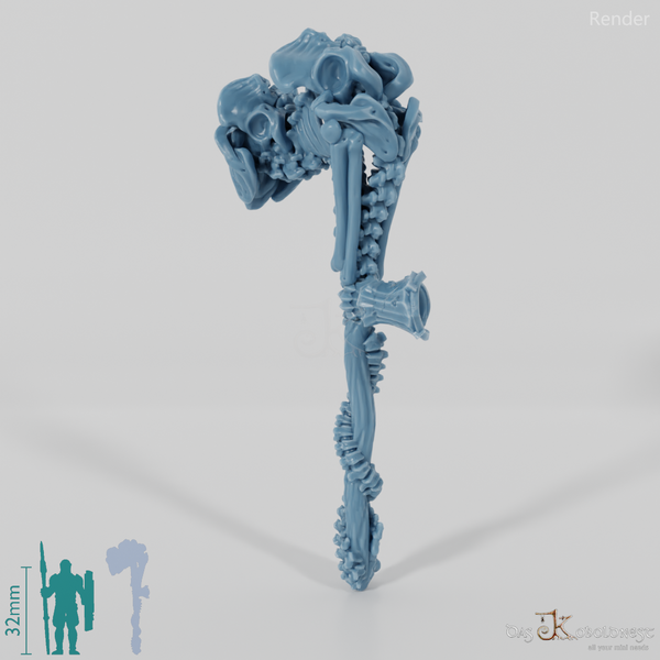 Vile Plague Mage - Weapon - Staff B (gerade Hand)