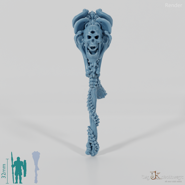 Vile Plague Mage - Weapon - Staff B (abgewinkelte Hand)