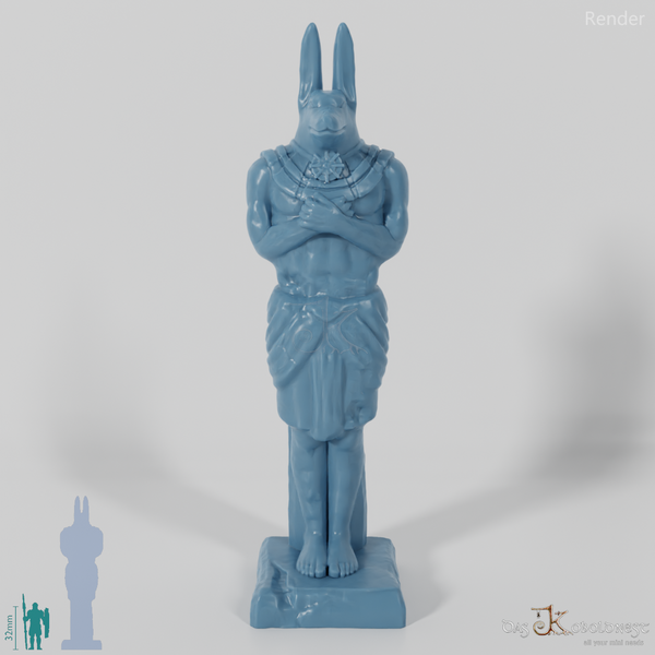 Statue des Anubis