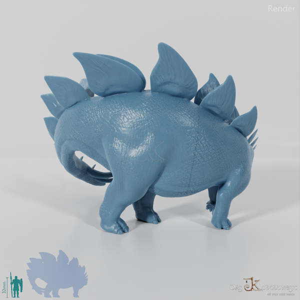 Stegosaurus stenops 04 - JJP