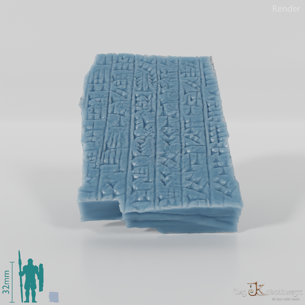 Buch - Beschriebenes Steintablett 02