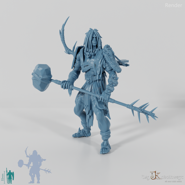 Bubba Lee, Sumpfriese mit Rückenplattform