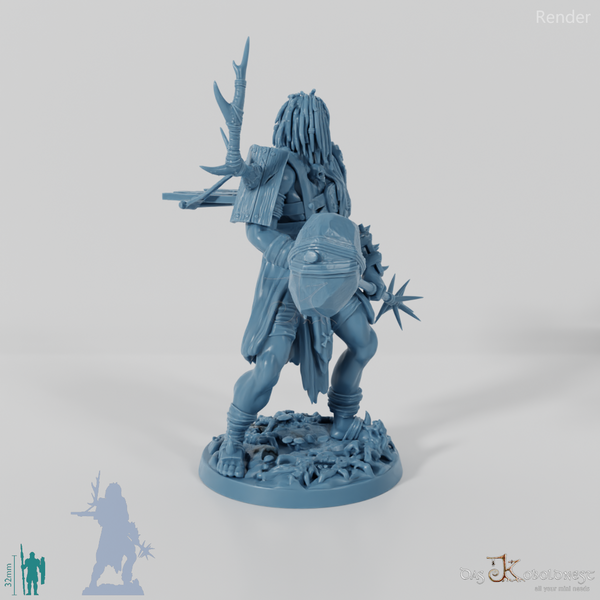 Bubba Lee, Sumpfriese mit Rückenplattform