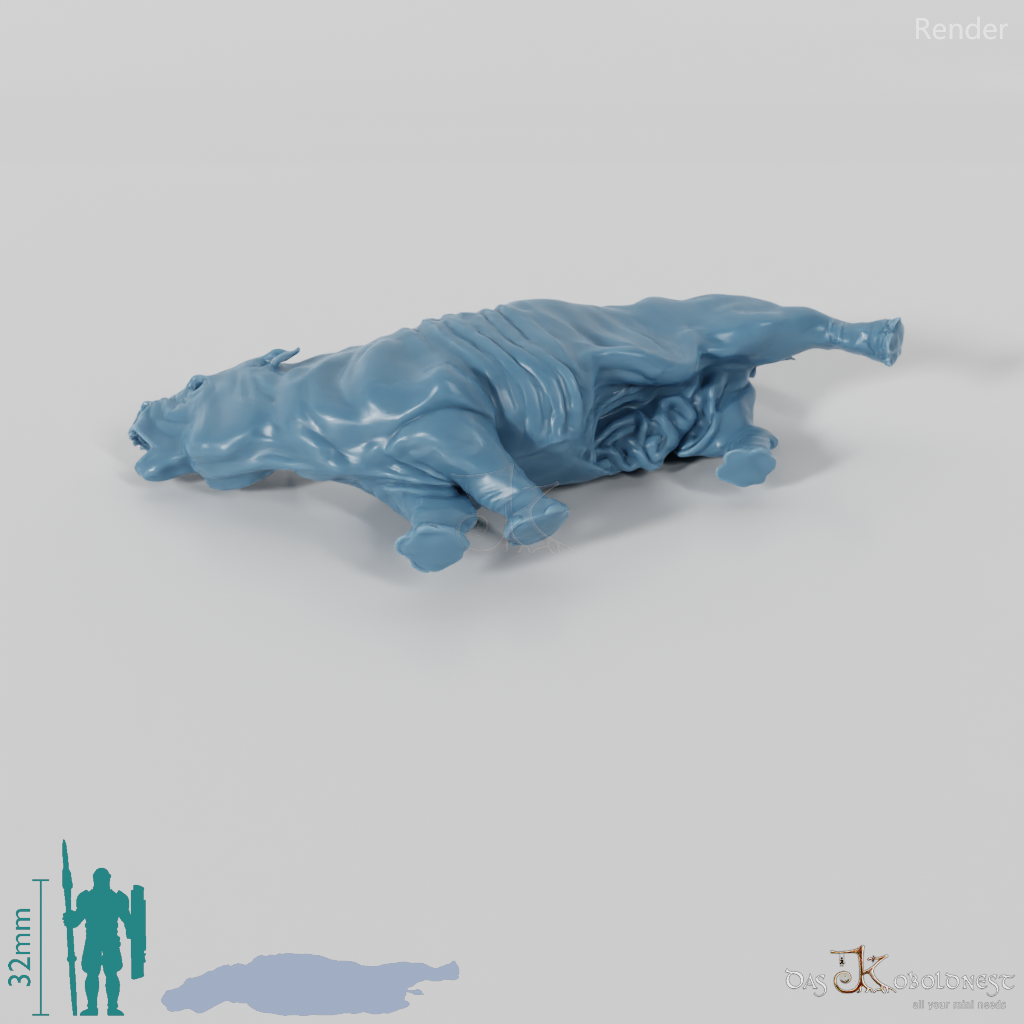 Toxodon platensis 06 (Kadaver) - JJP