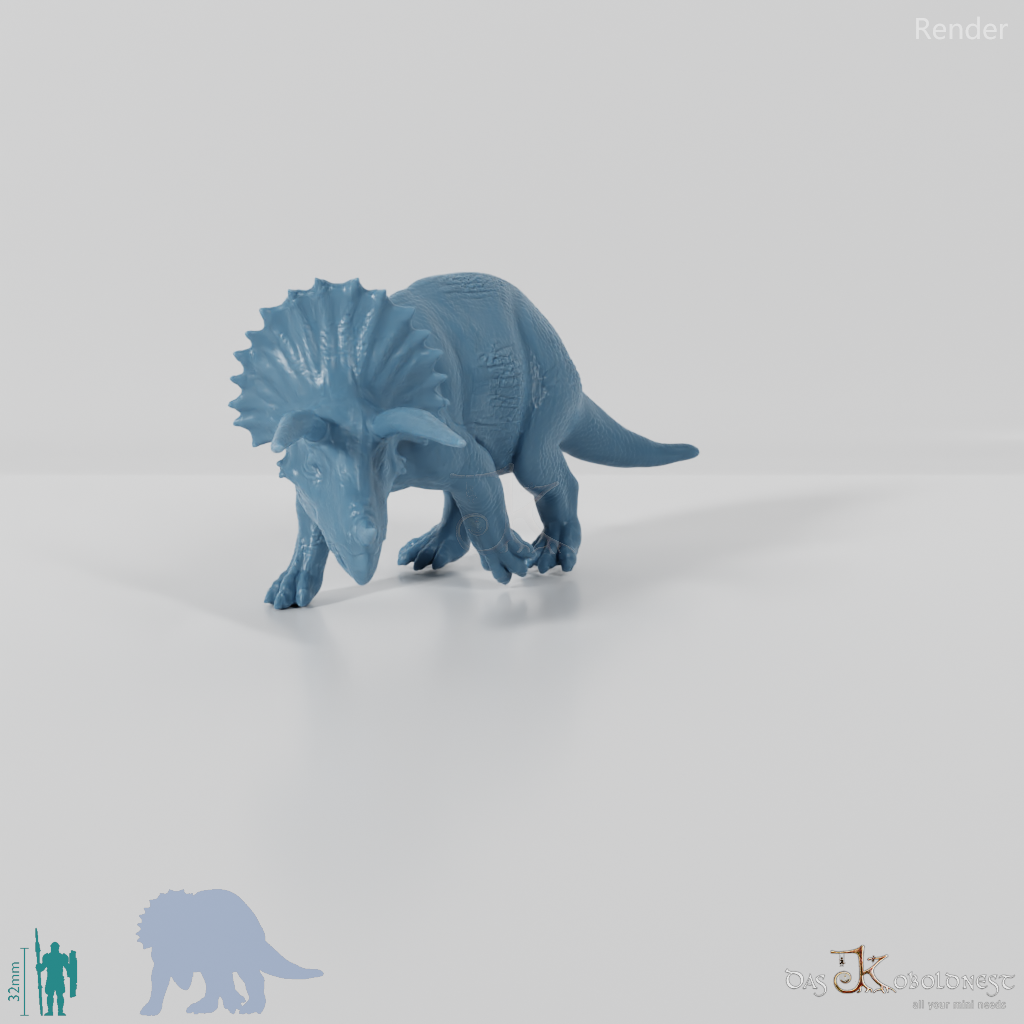 Triceratops horridus 01 - JJP