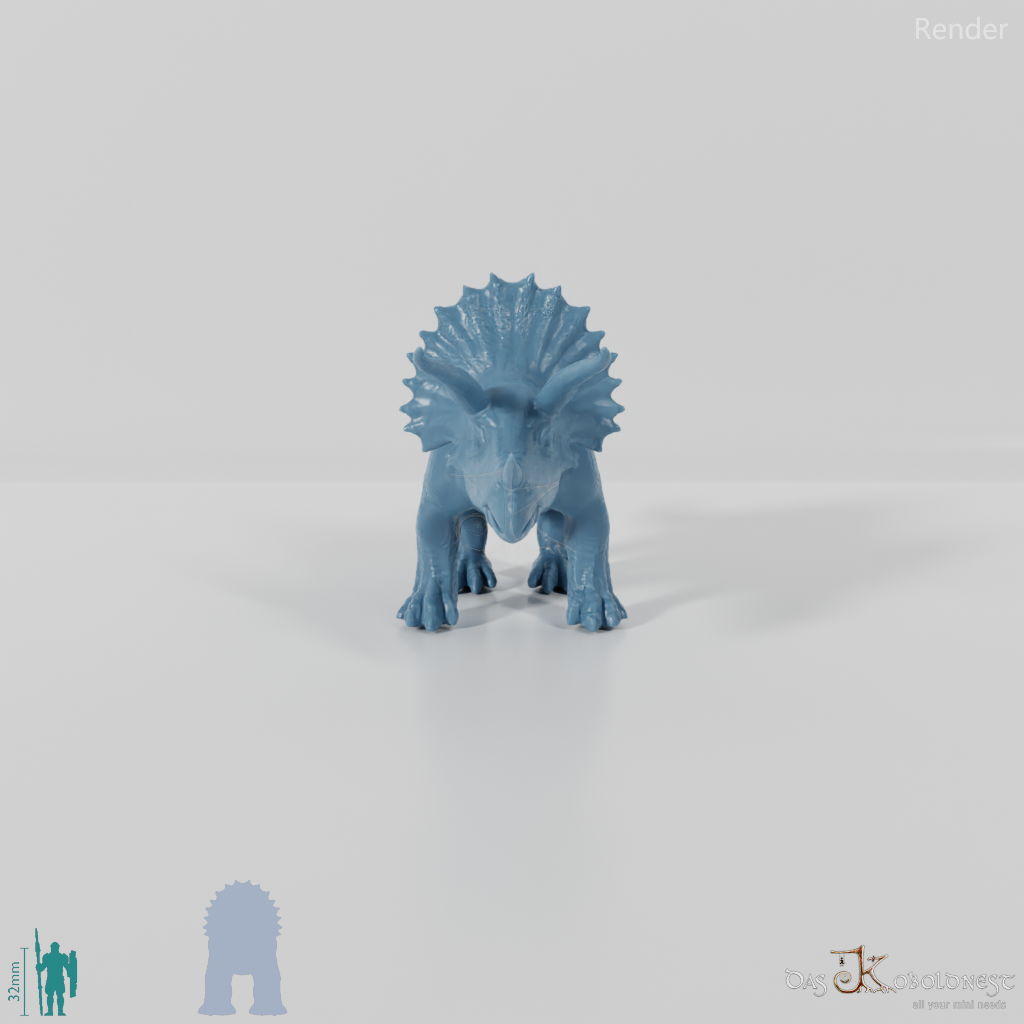 Triceratops horridus 03 - JJP