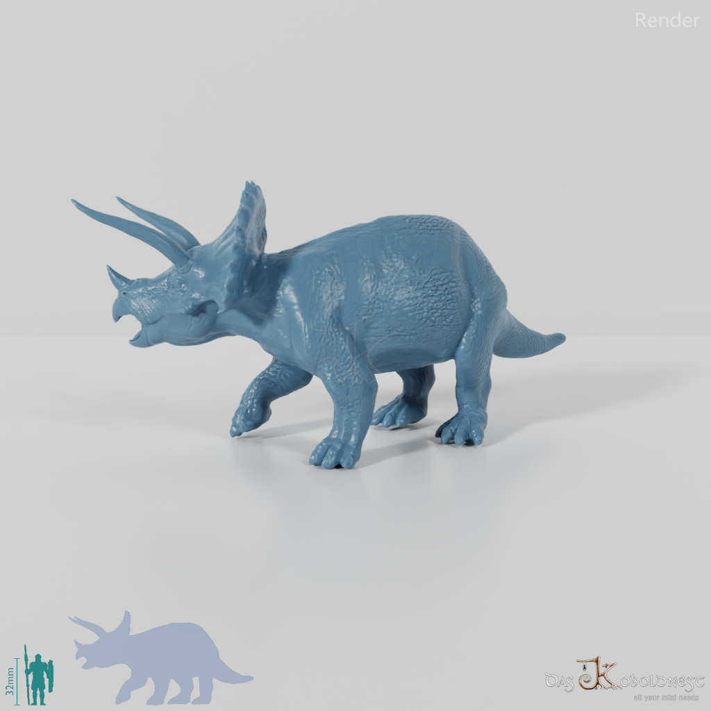 Triceratops horridus 05 - JJP