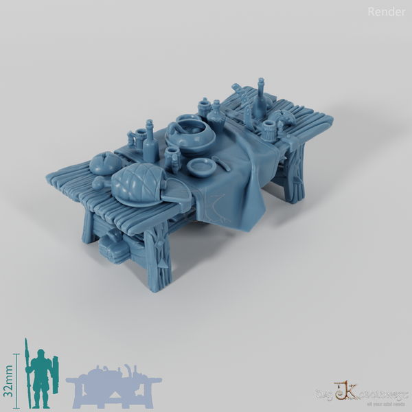 Tisch - Gedeckte Tafel 01