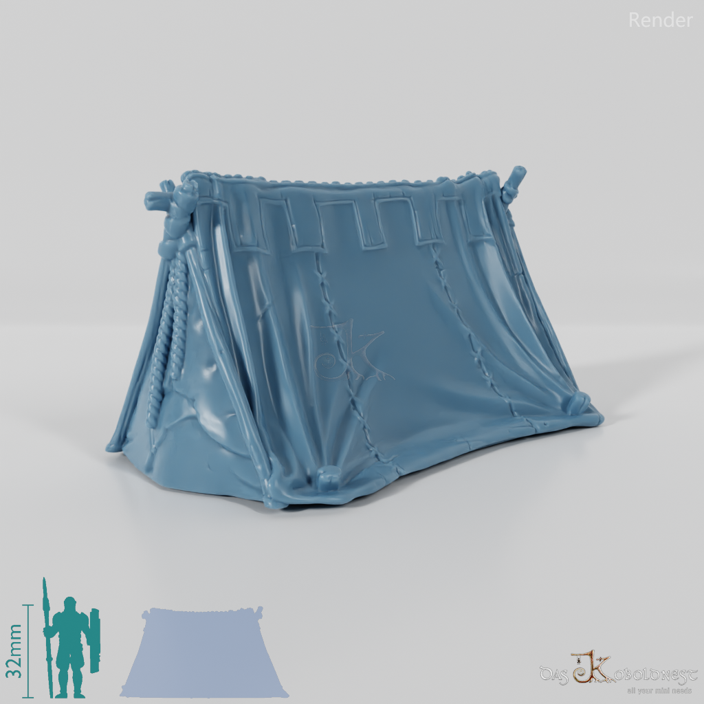 Zelt - Abgenutztes feines Zelt