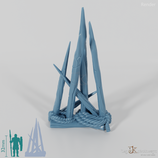 Temporäre Barrikade 1