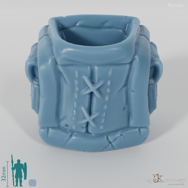 Offener Rucksack