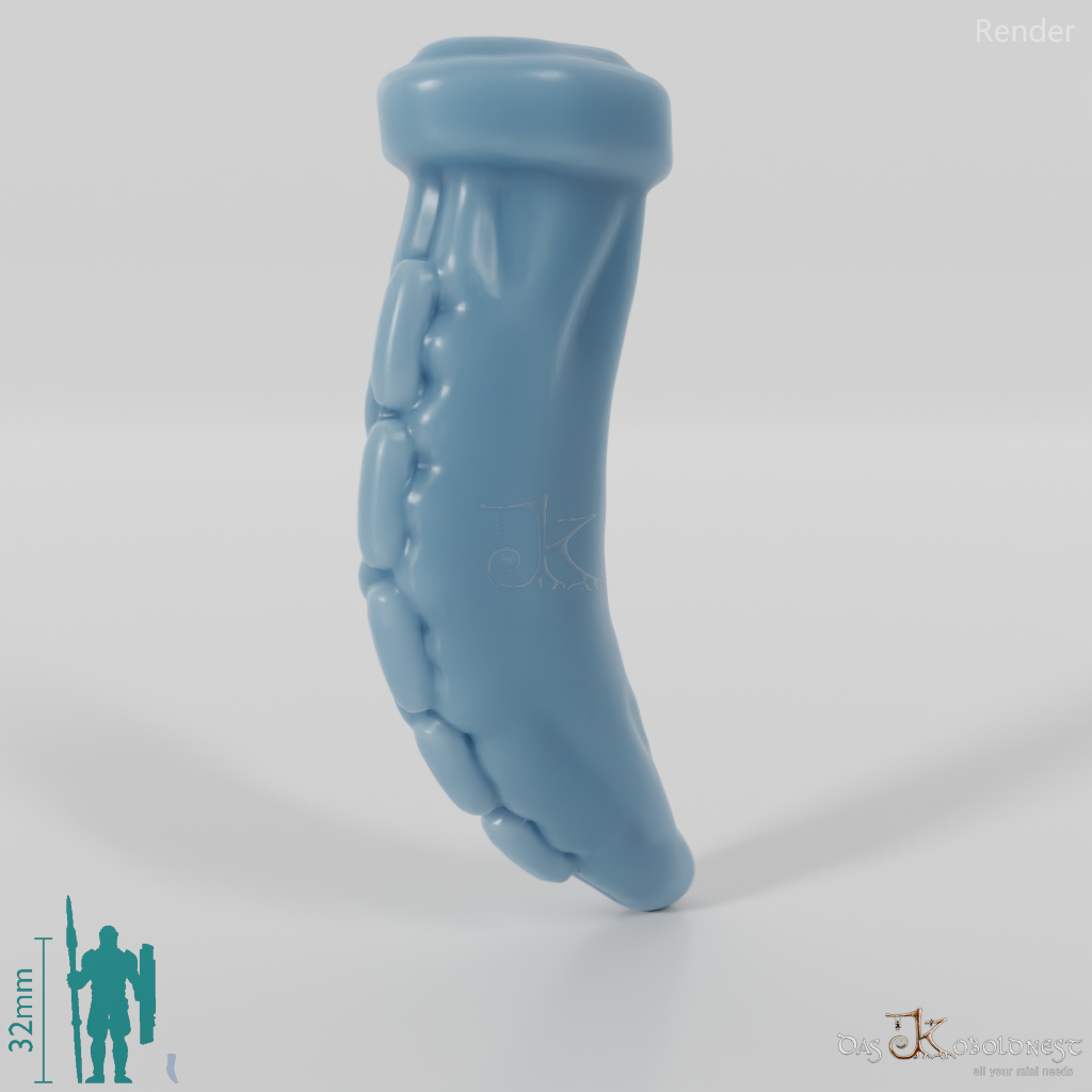 Gebogene Dolchscheide