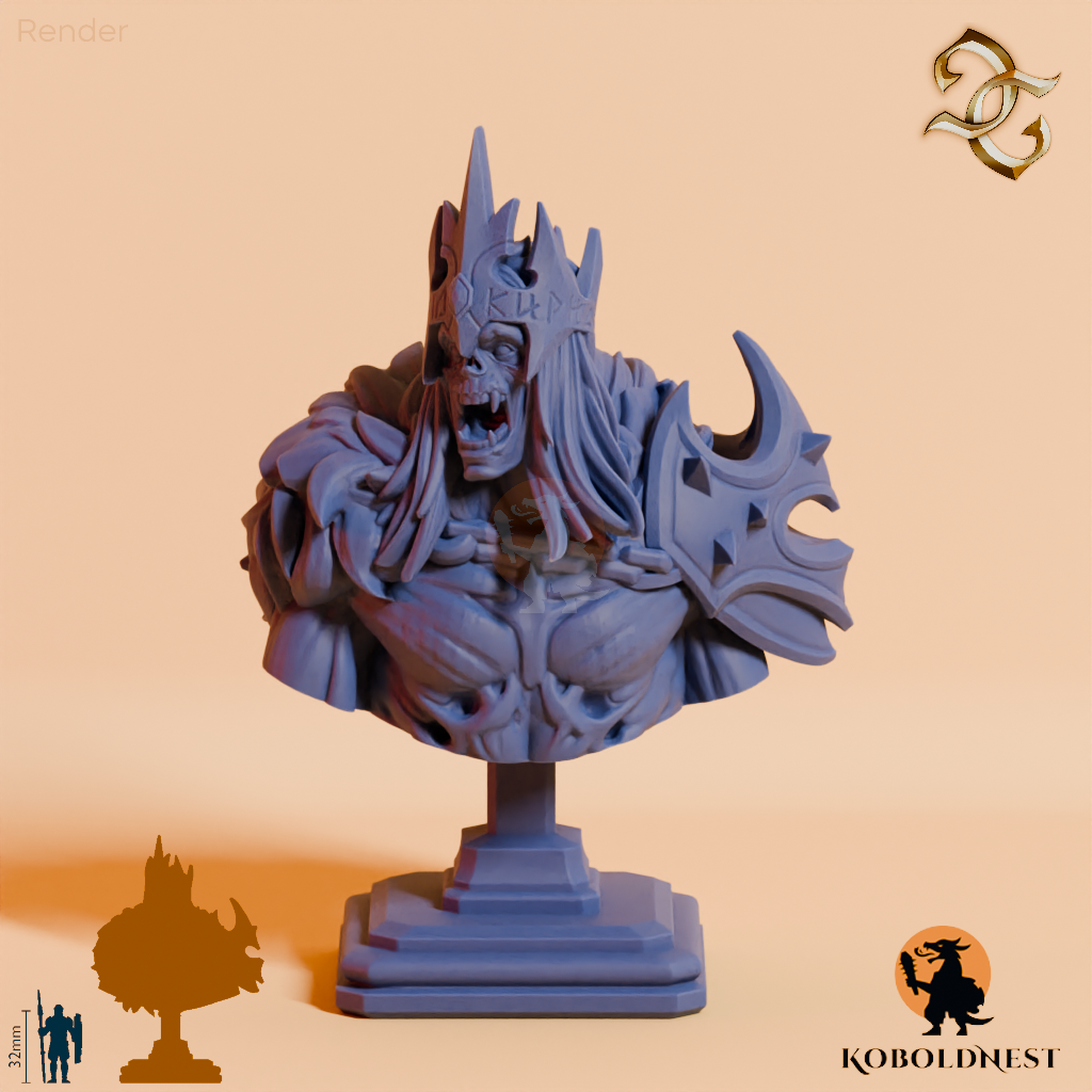 Büste - Totenkönig Gorgosh