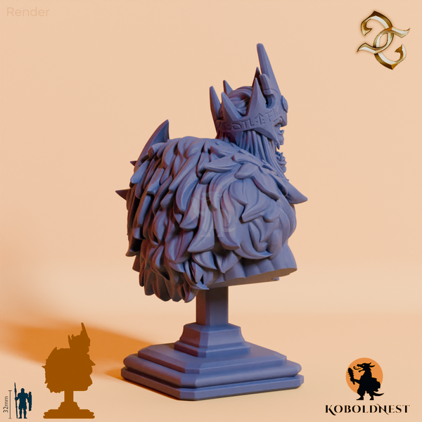 Büste - Totenkönig Gorgosh