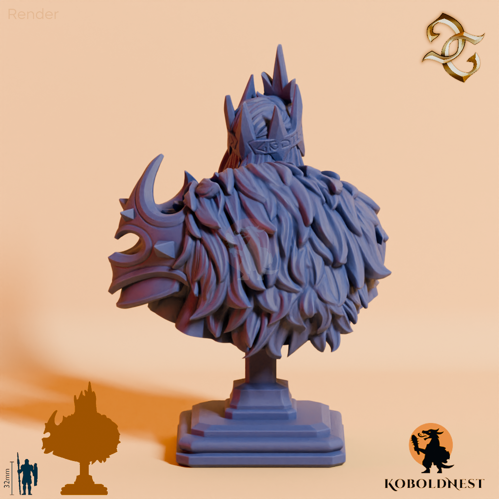 Büste - Totenkönig Gorgosh