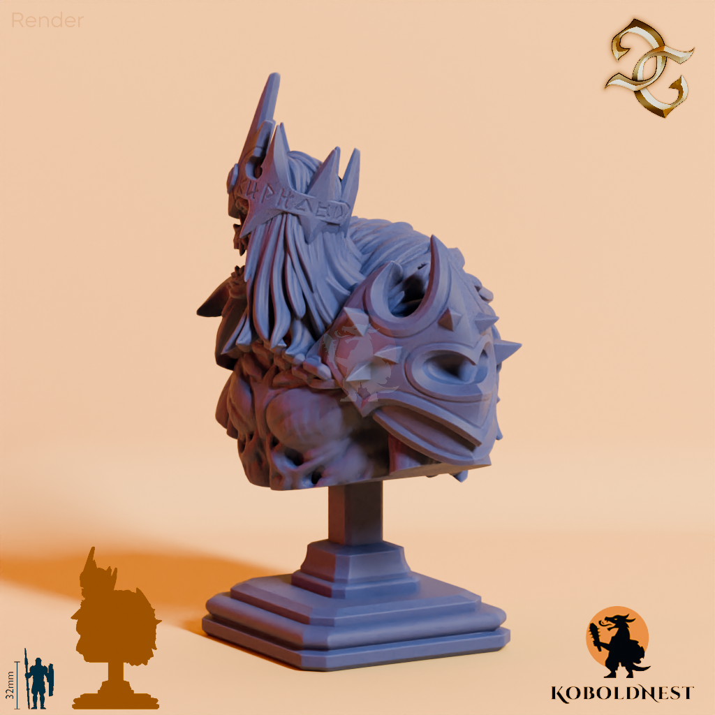 Büste - Totenkönig Gorgosh