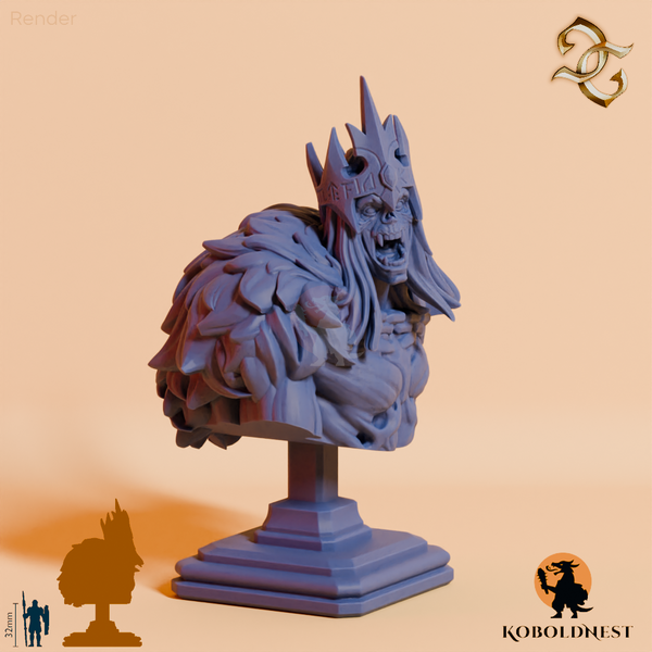 Büste - Totenkönig Gorgosh