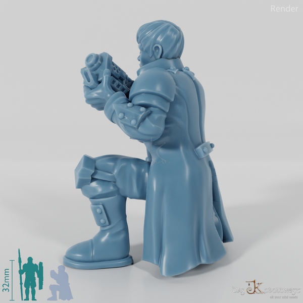 Space Soldiers - Infanterie mit Thermalgewehr 01