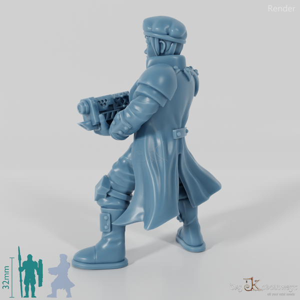 Space Soldiers - Infanterie mit Thermalgewehr 02