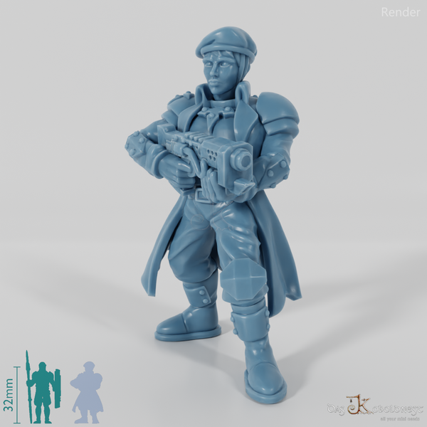 Space Soldiers - Infanterie mit Thermalgewehr 02