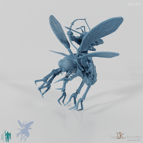 Insektenvolk-Fliegenreiter - Bogenschütze