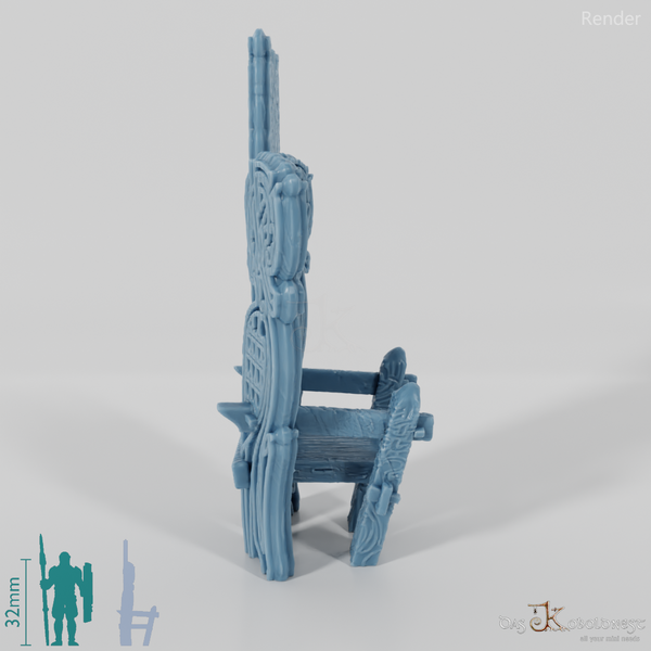 Thron - Thron des Wikingerkönigs