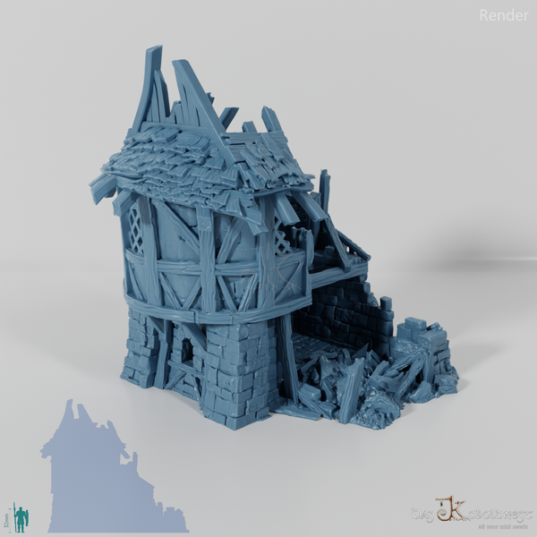 Alte Fachwerkruine 02