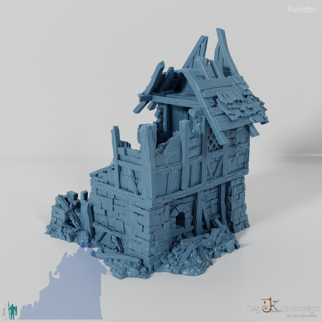 Alte Fachwerkruine 02