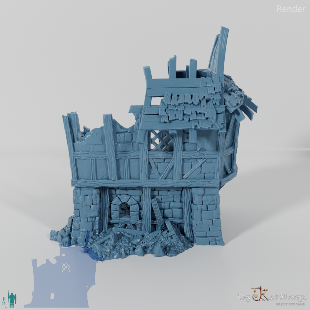 Alte Fachwerkruine 02