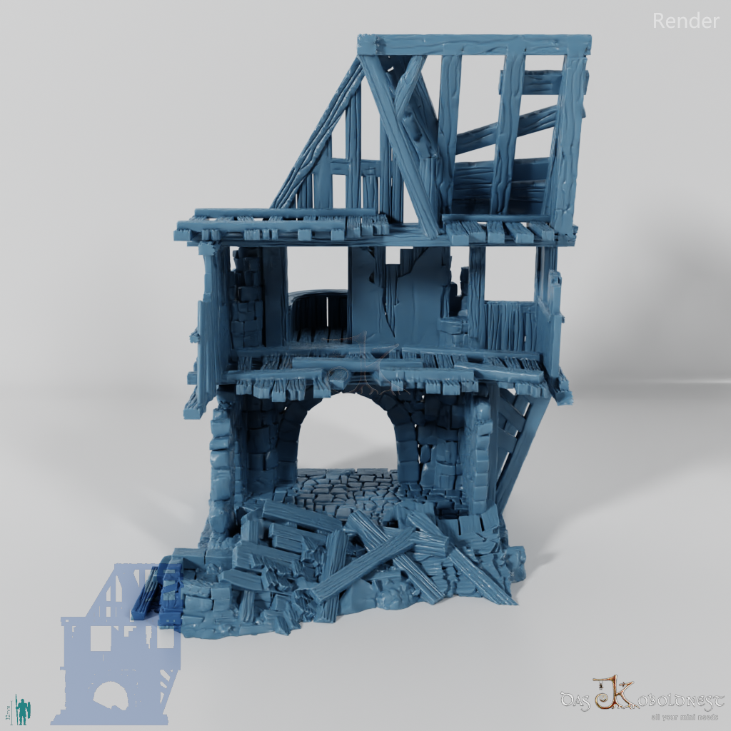 Alte Fachwerkruine 03