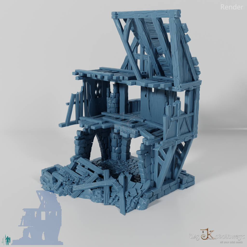 Alte Fachwerkruine 03