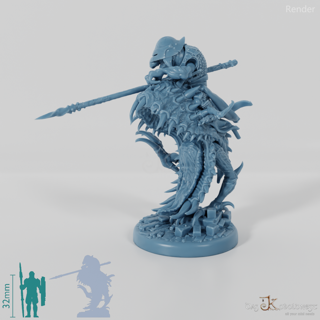 Berggoblin-Trollhundreiter - Komplettset