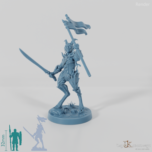 Faun-Bannerträger 04