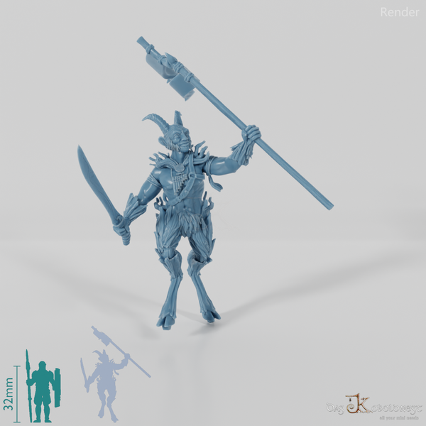 Faun-Bannerträger 04