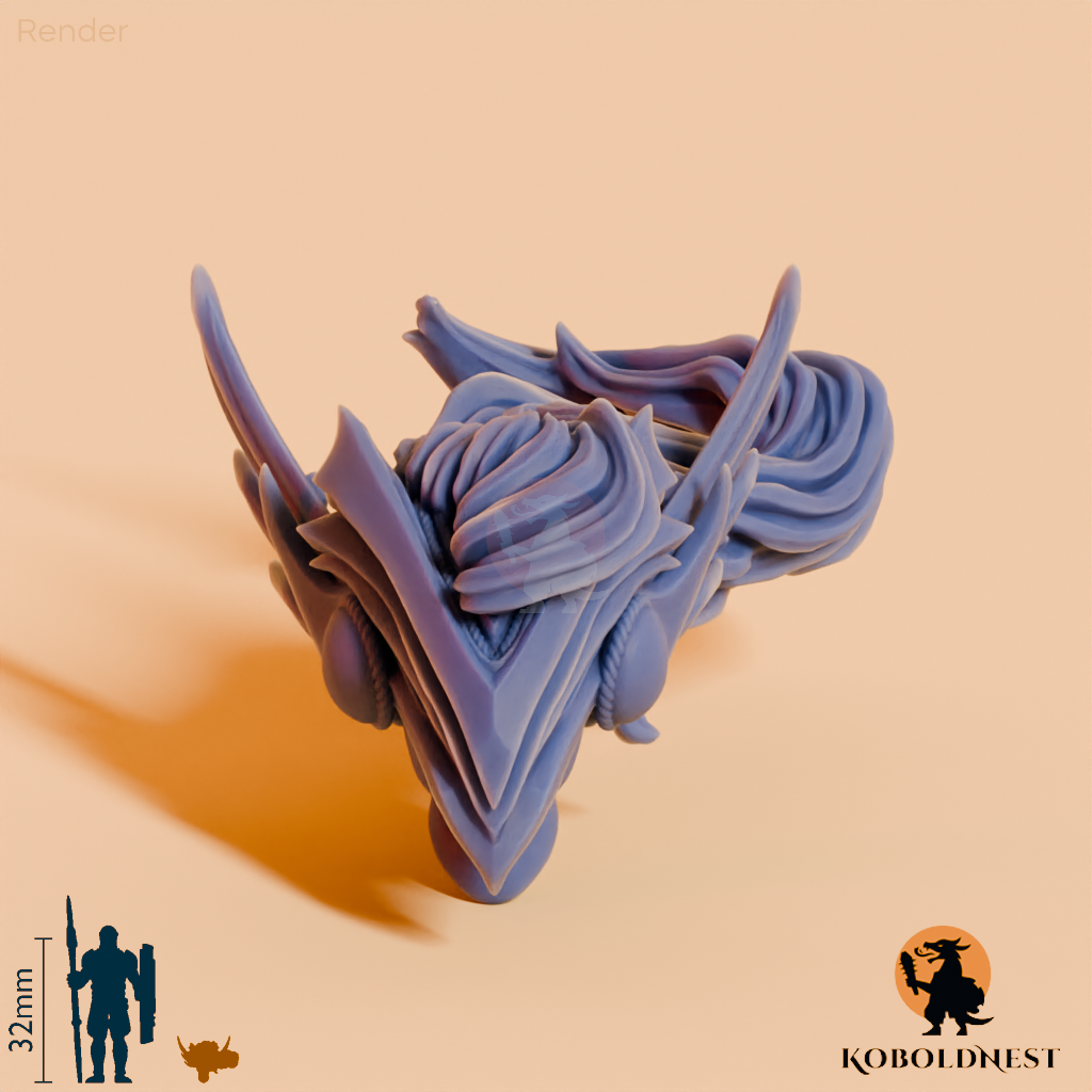 Walkürenkopf - Helm, dynamisch
