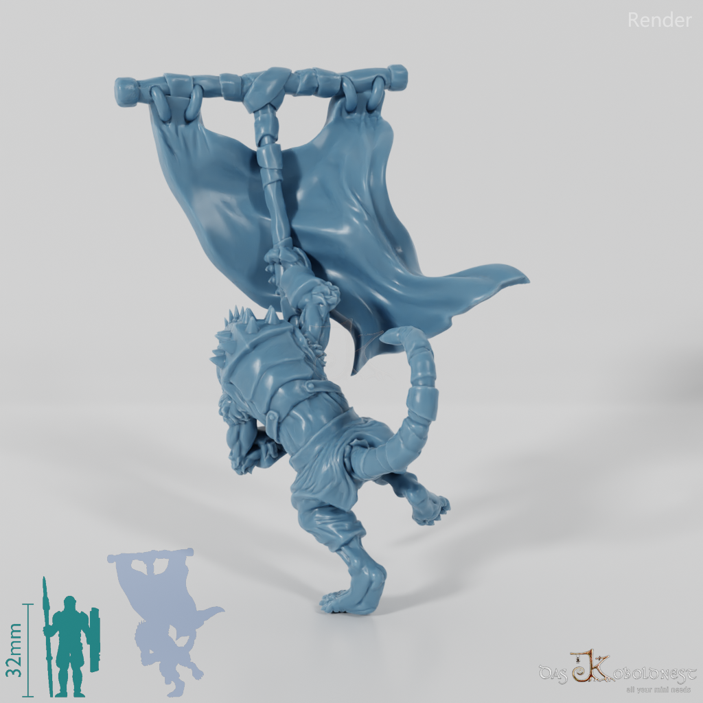 Vermin Warriors Bannerträger