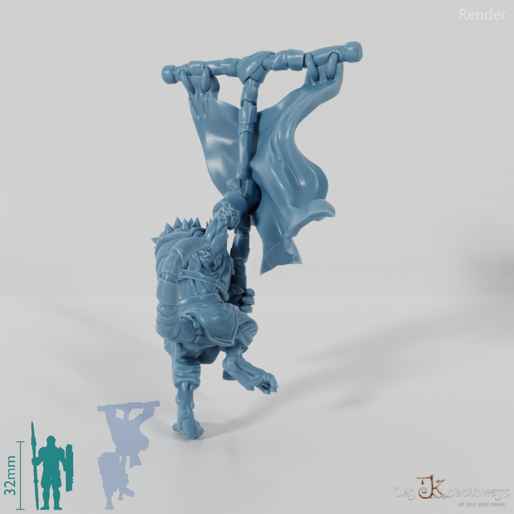 Vermin Warriors Bannerträger