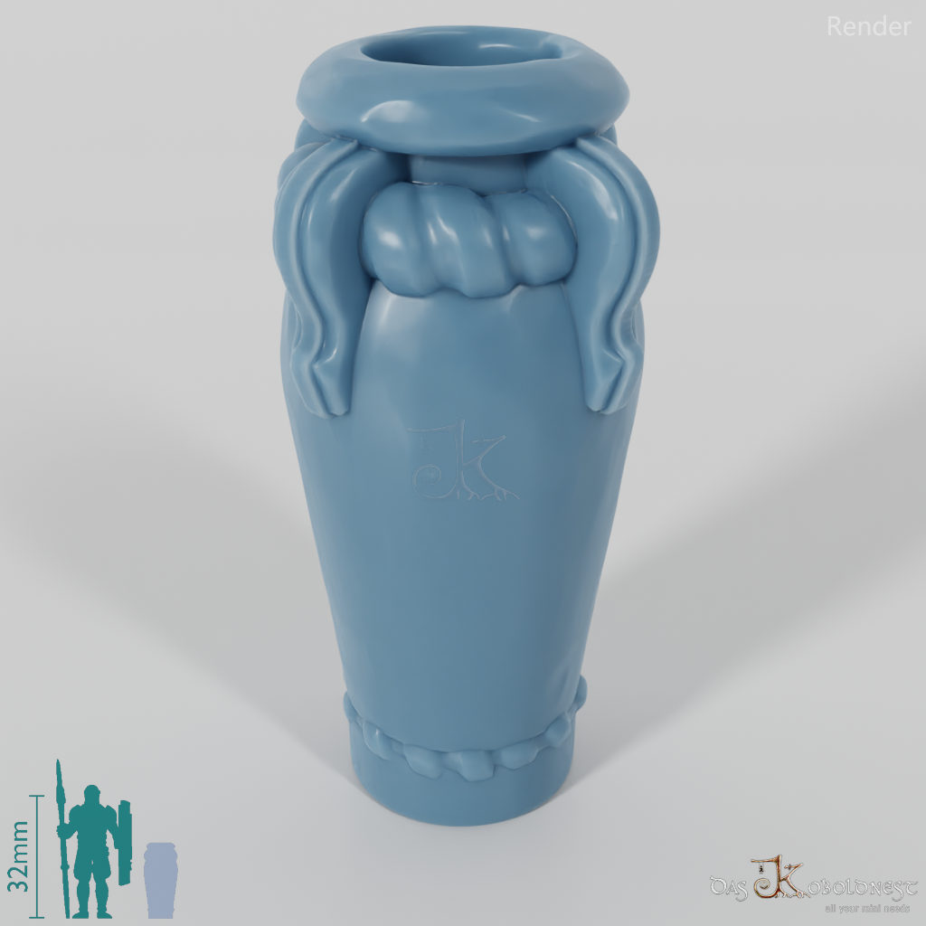 Gefäß - Verzierte Tonamphore