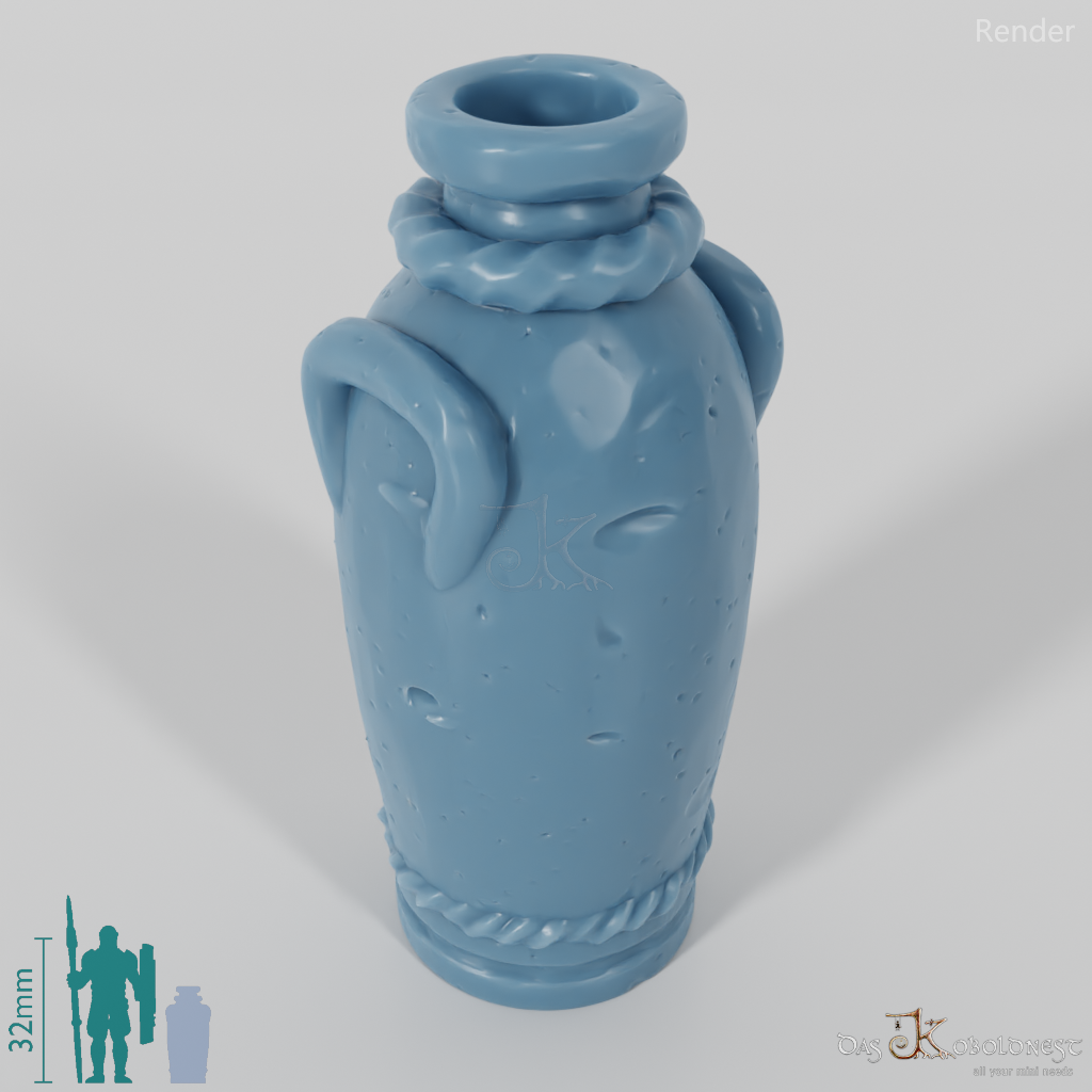 Gefäß - Hohe Tonkaraffe