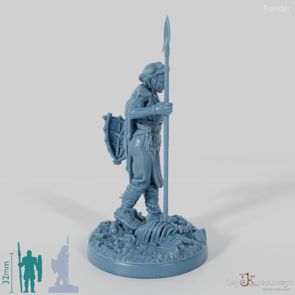 Wikinger-Wächterin vom Rabenclan 02