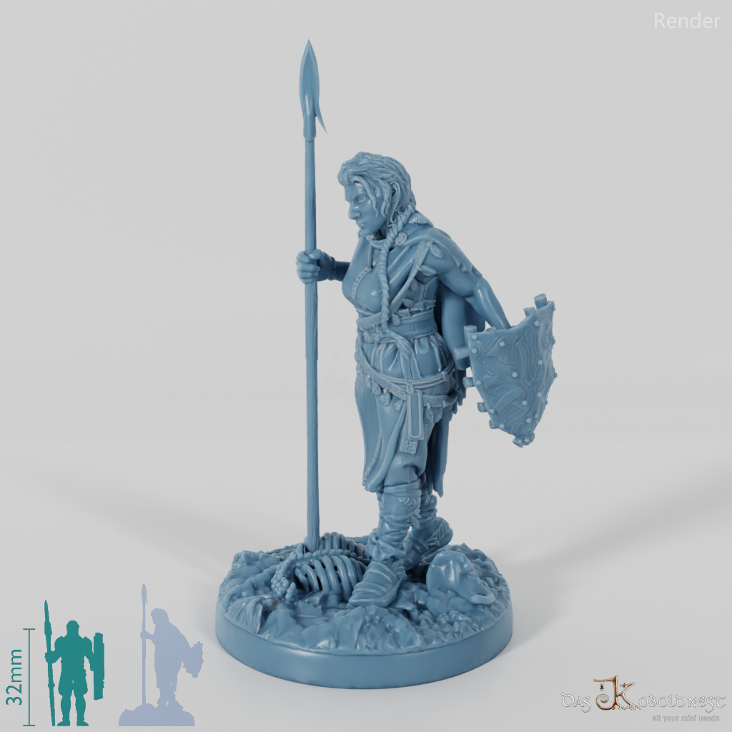 Wikinger-Wächterin vom Rabenclan 02