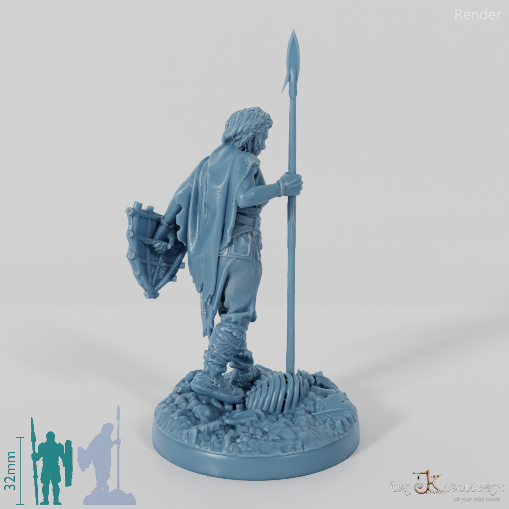 Wikinger-Wächterin vom Rabenclan 02