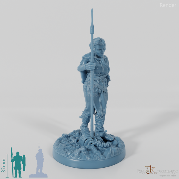 Wikinger-Wächterin vom Rabenclan 02