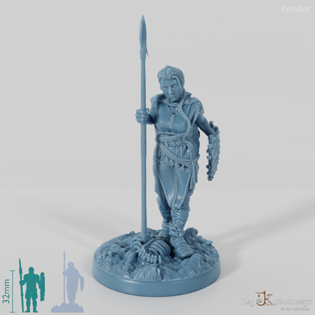 Wikinger-Wächterin vom Rabenclan 02