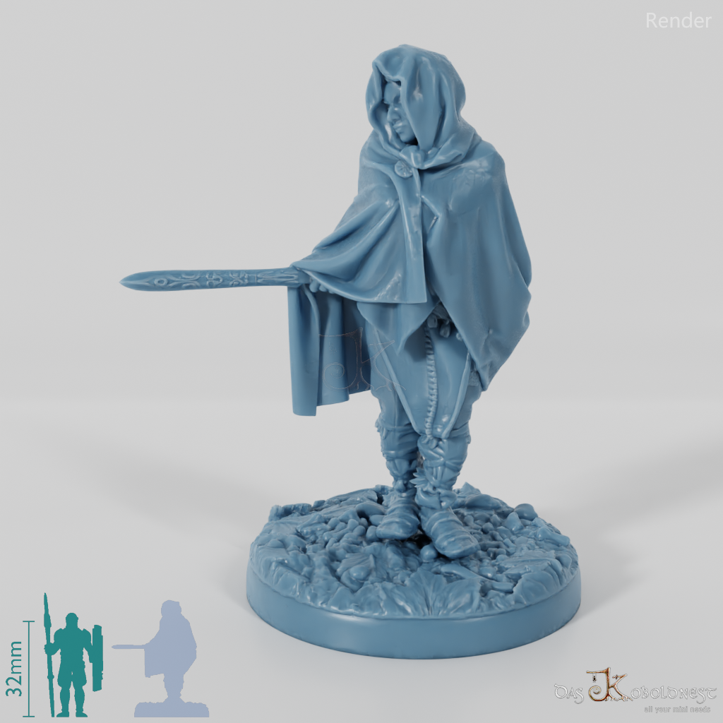 Wikinger-Wächterin vom Rabenclan 05