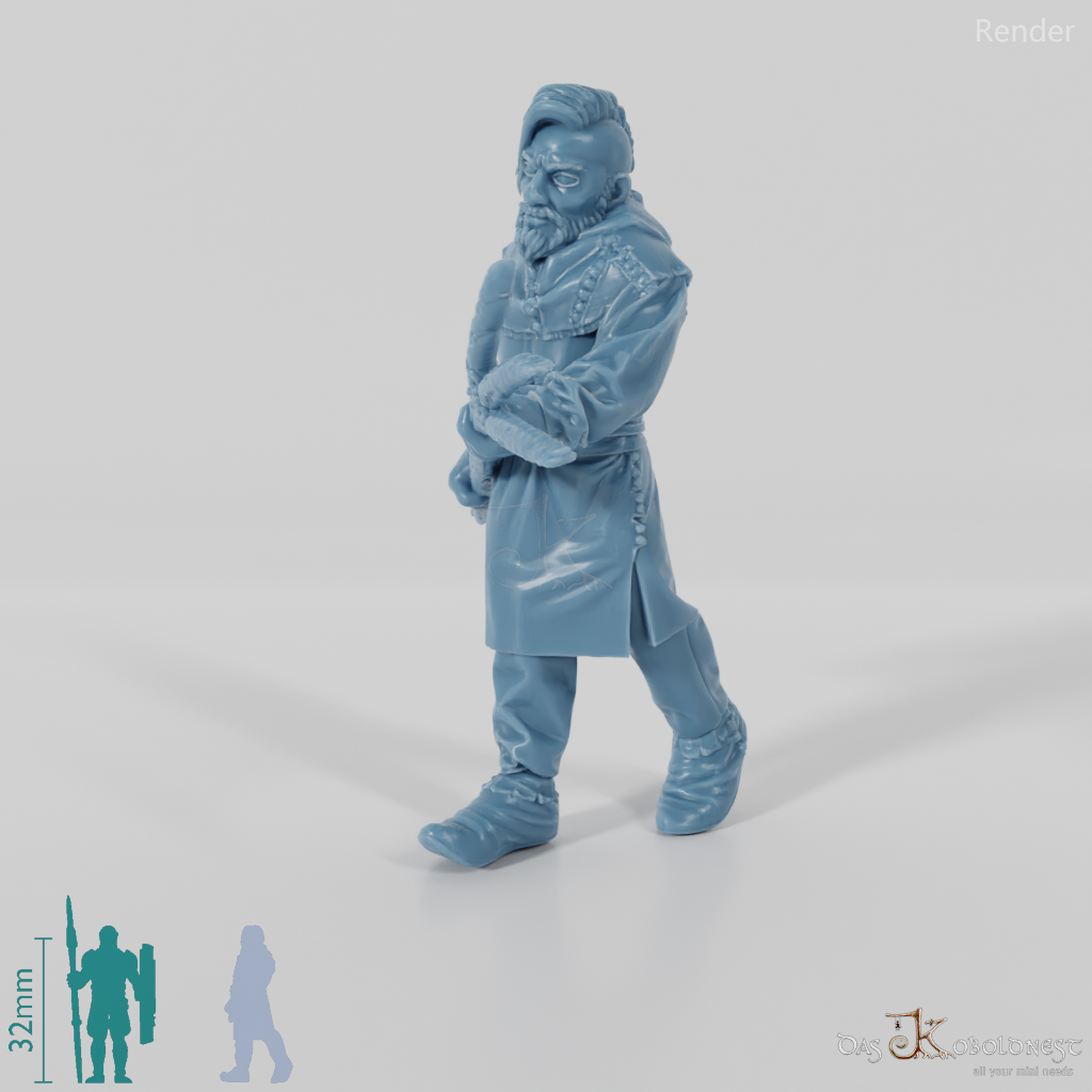 Nordischer Dorfbewohner, bewaffnet 2