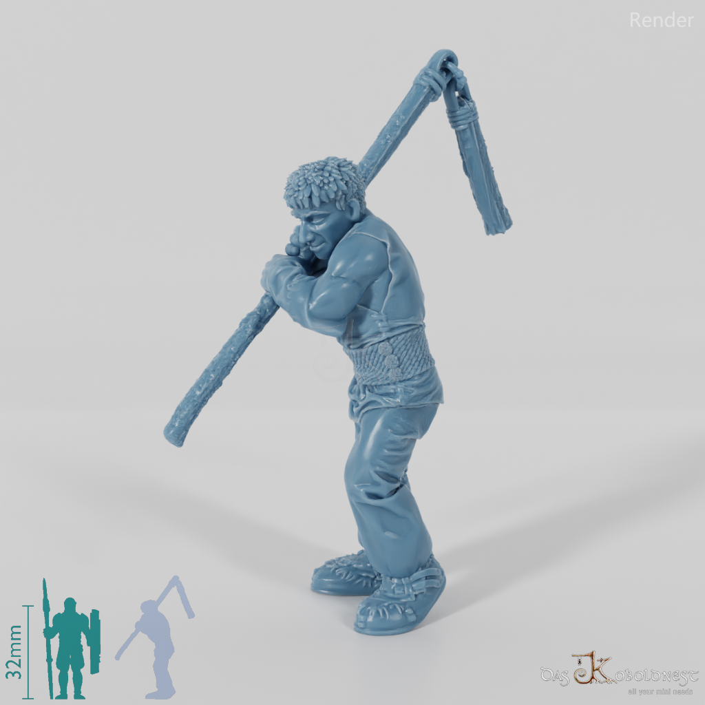 Nordischer Lastenträger, bewaffnet 2