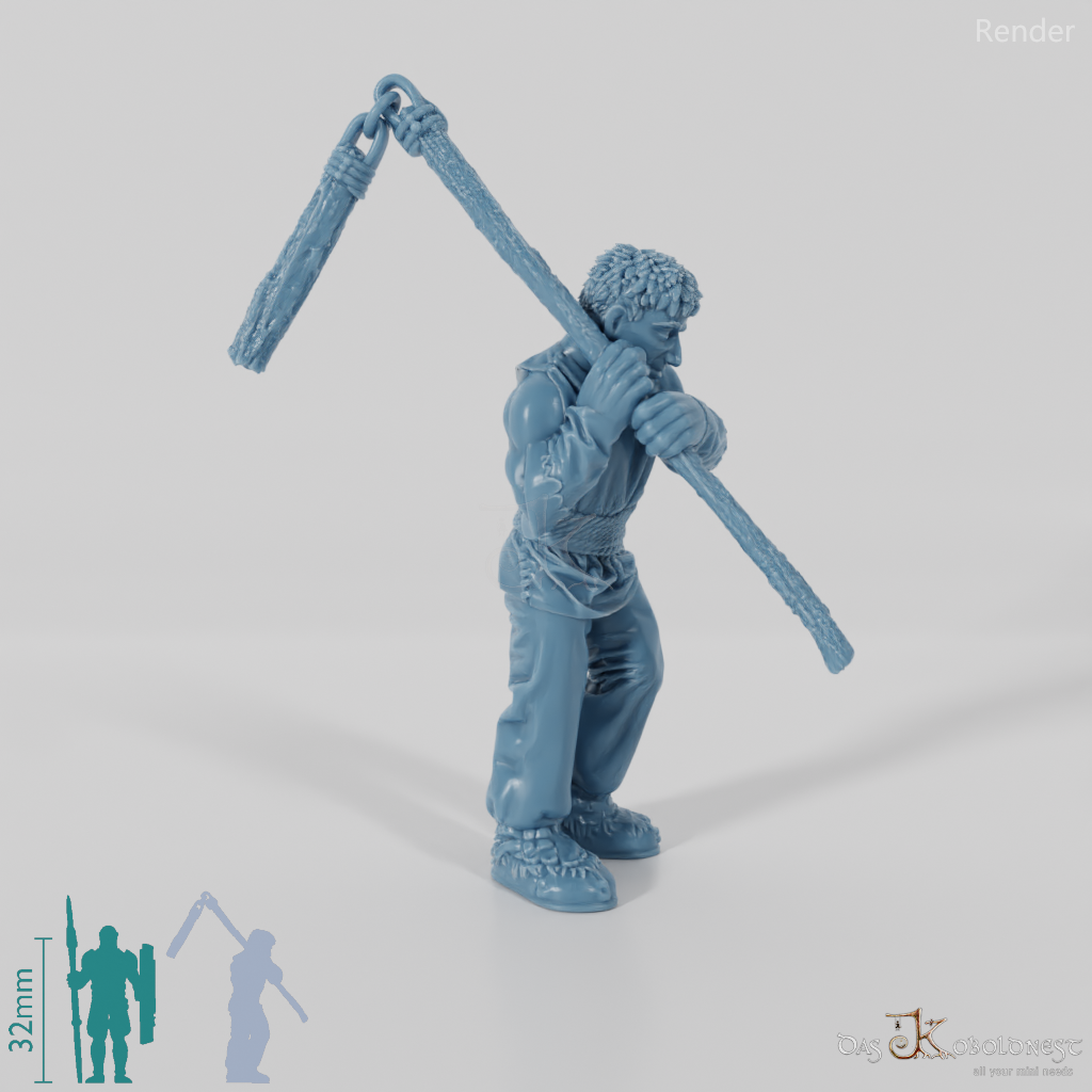 Nordischer Lastenträger, bewaffnet 2