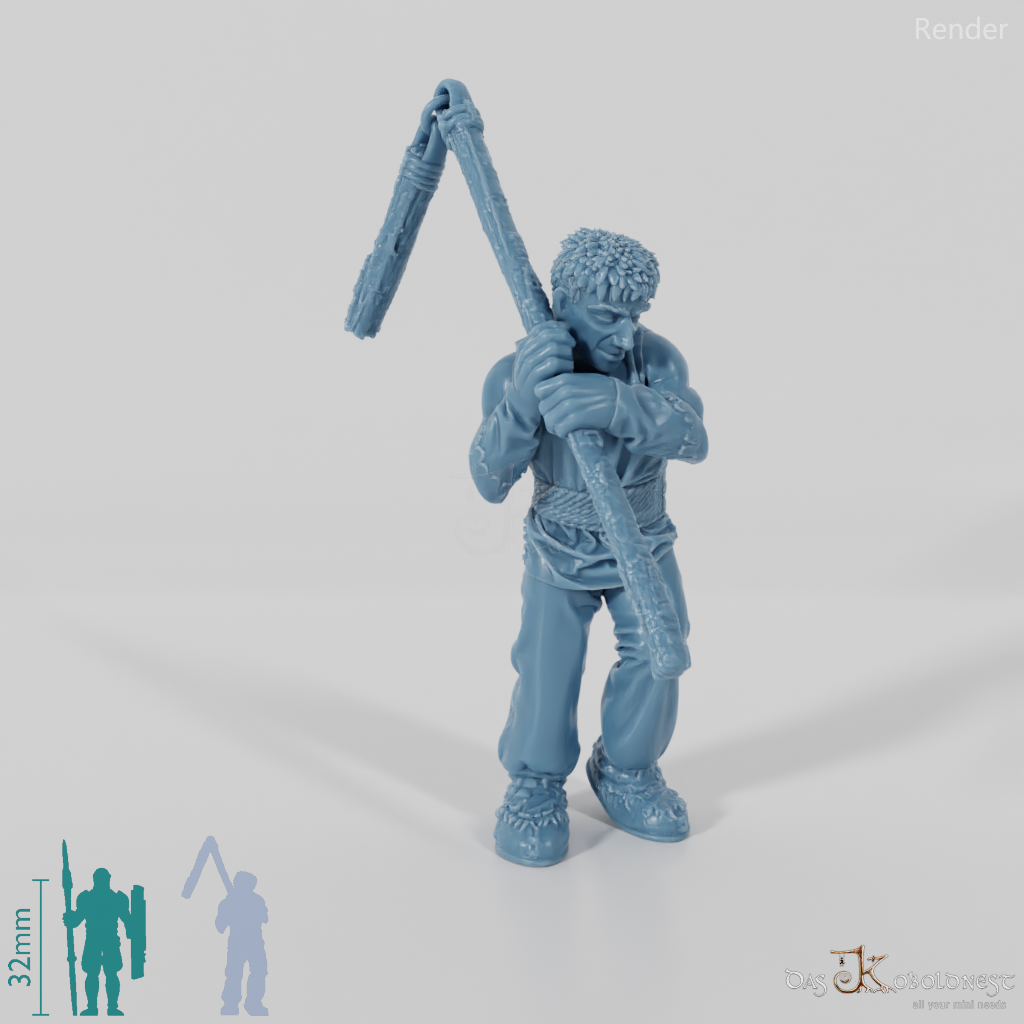 Nordischer Lastenträger, bewaffnet 2